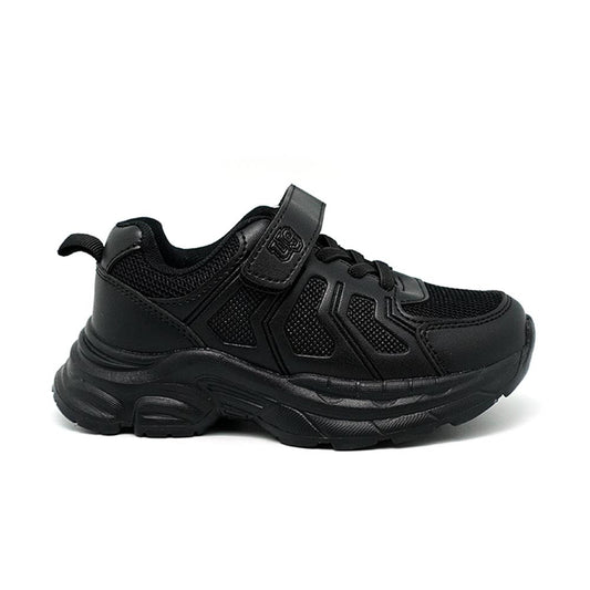 Unite Black School Shoes - UTE9001