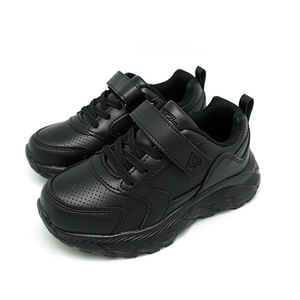 Unite Black School Shoes - UTE9002
