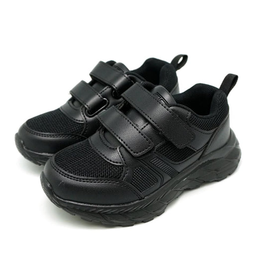 Unite Black School Shoes - UTE9003