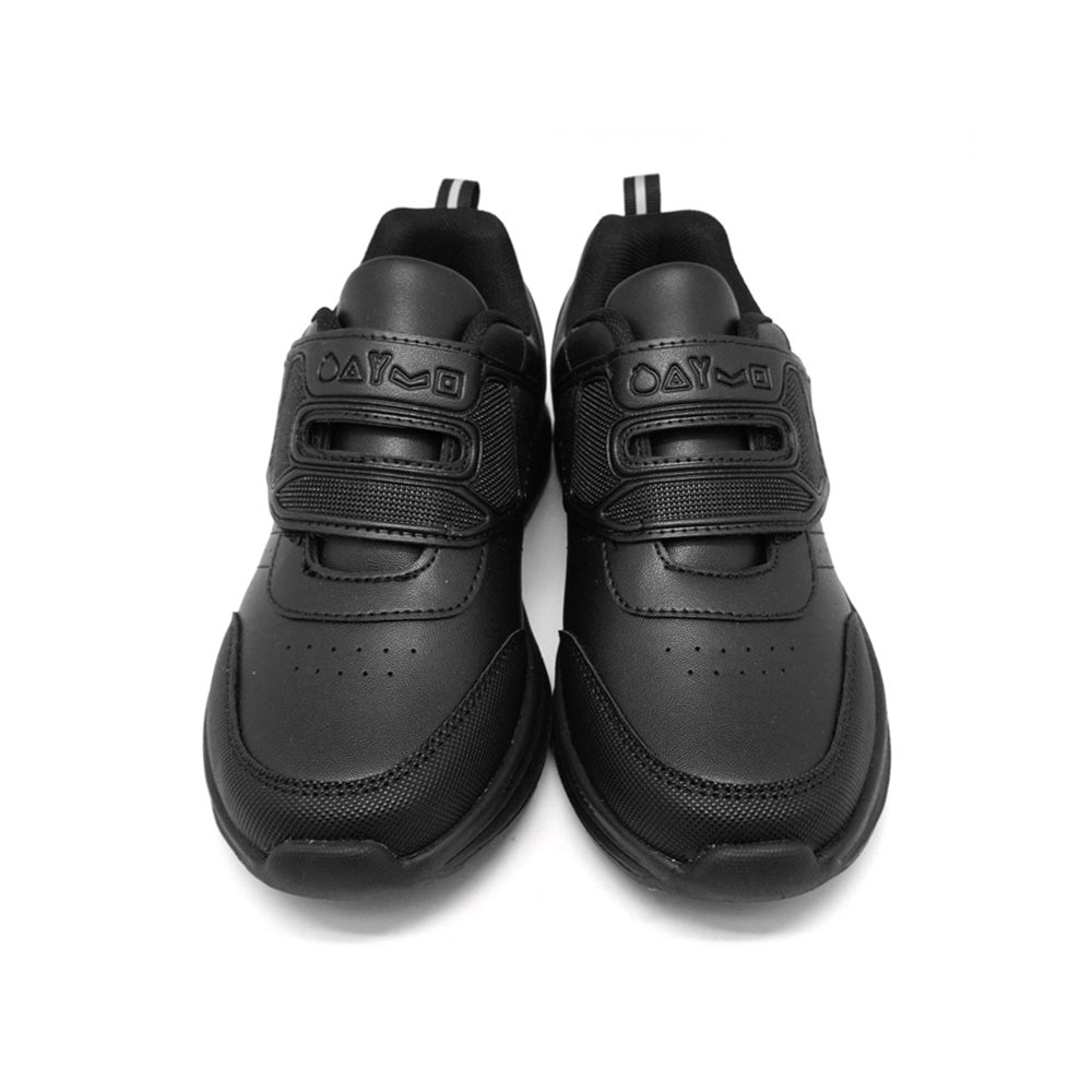 Angry Birds Black School Shoes - AG8001
