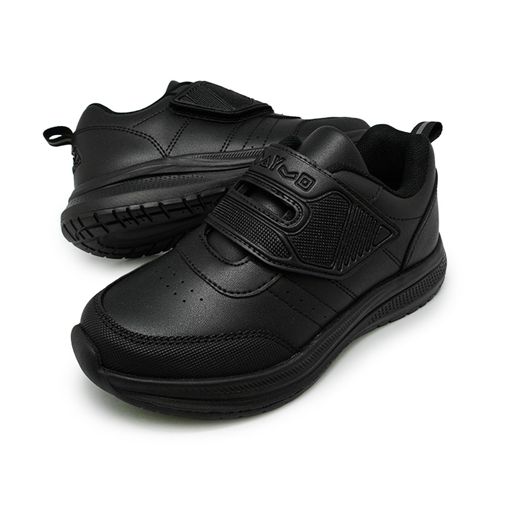 Angry Birds Black School Shoes - AG8001
