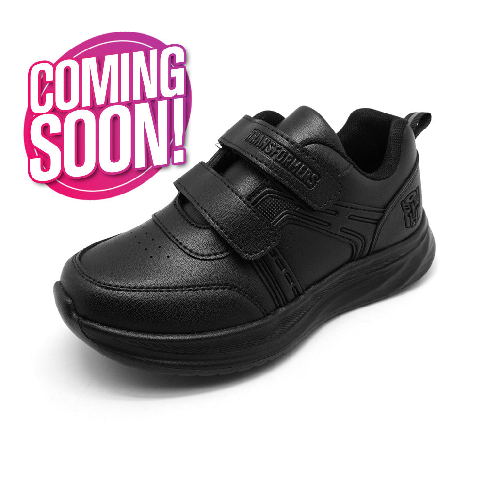 Transformers Black School Shoes - STP2024 | STP2025 | STP2026