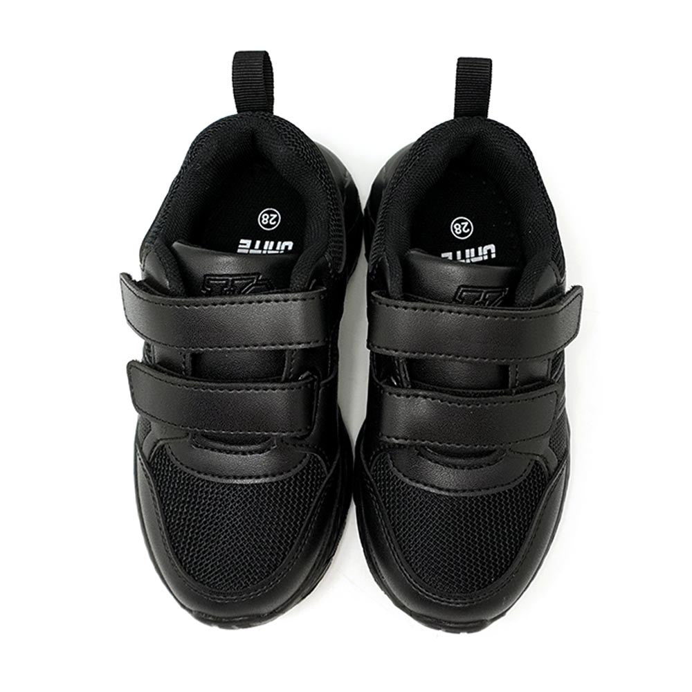 Unite Black School Shoes - UTE9003