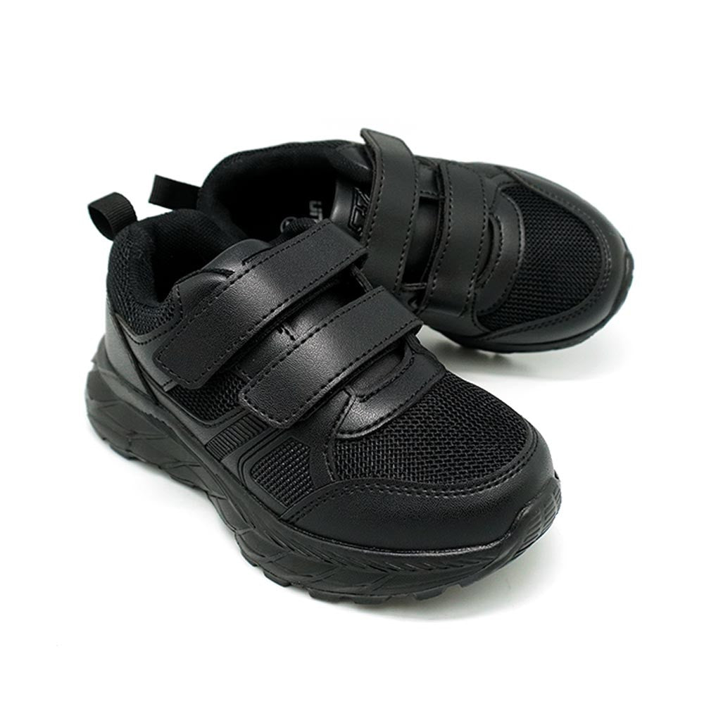 Unite Black School Shoes - UTE9003