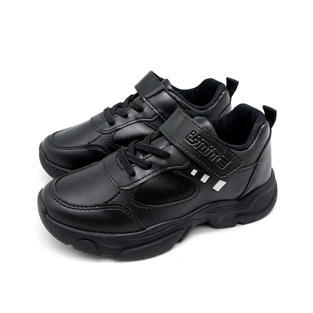 Unite Black School Shoes - UTE8001