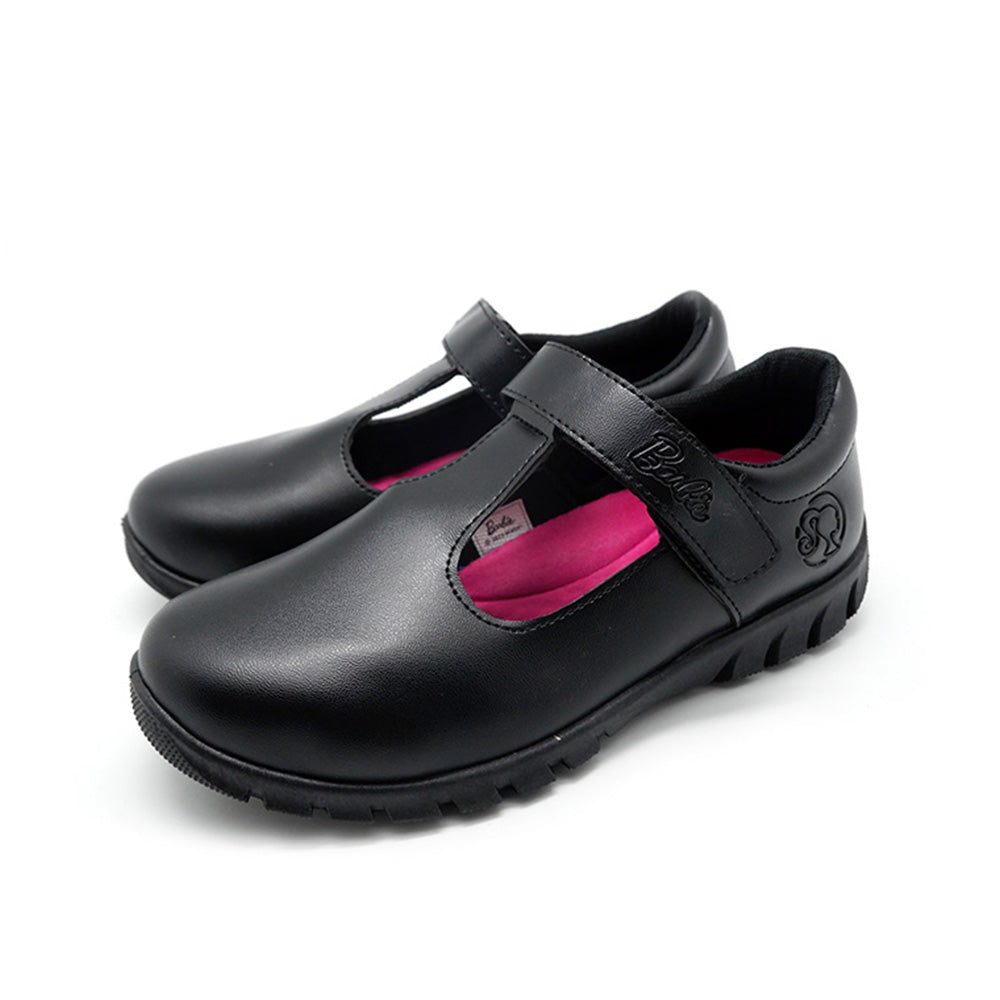 Barbie black school shoes online