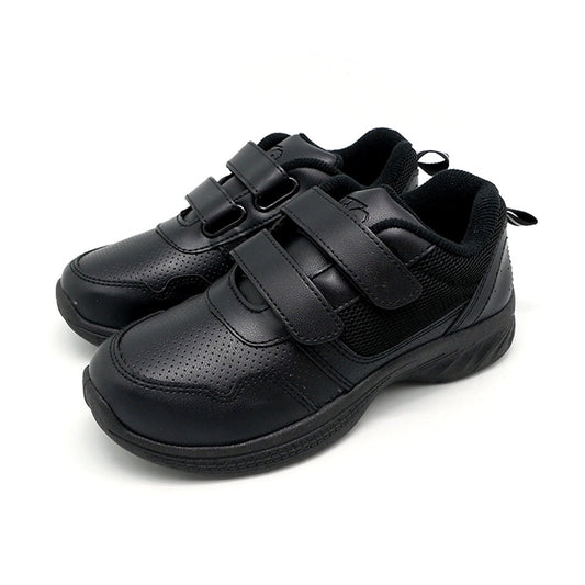 Unite Unisex Black School Shoes - UTE8005