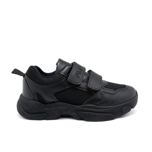 Unite Unisex Black School Shoes - UTE8002