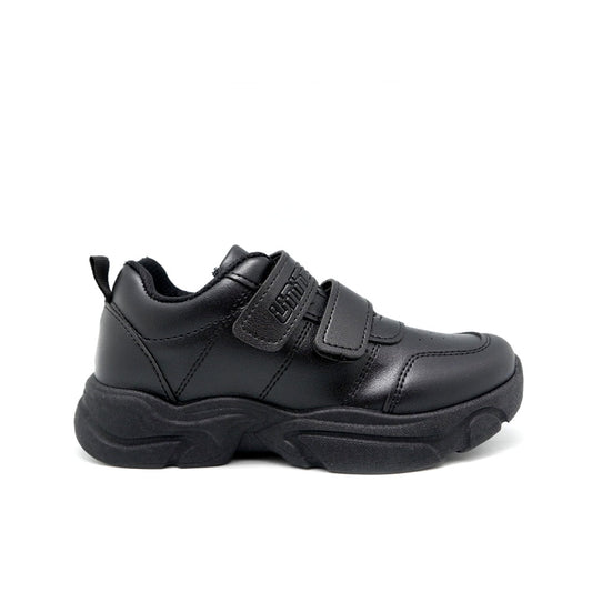 Unite Unisex Black School Shoes - UTE8003