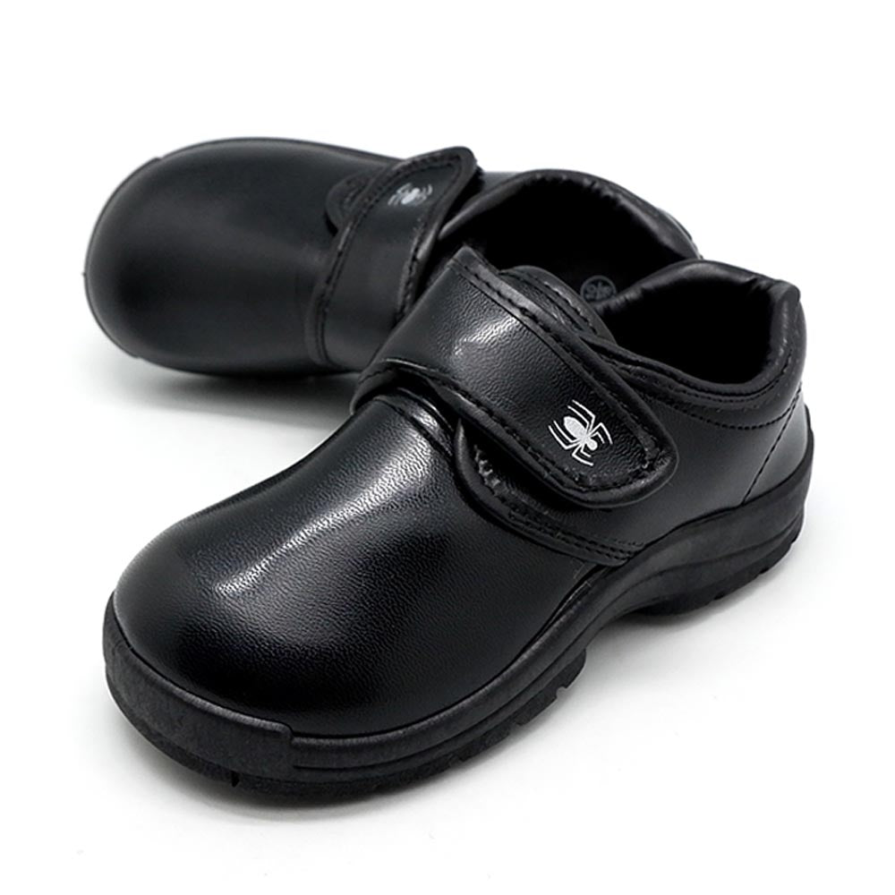Kidee Black School Shoes - KD8006 - Kideeland Ecom Sdn. Bhd.