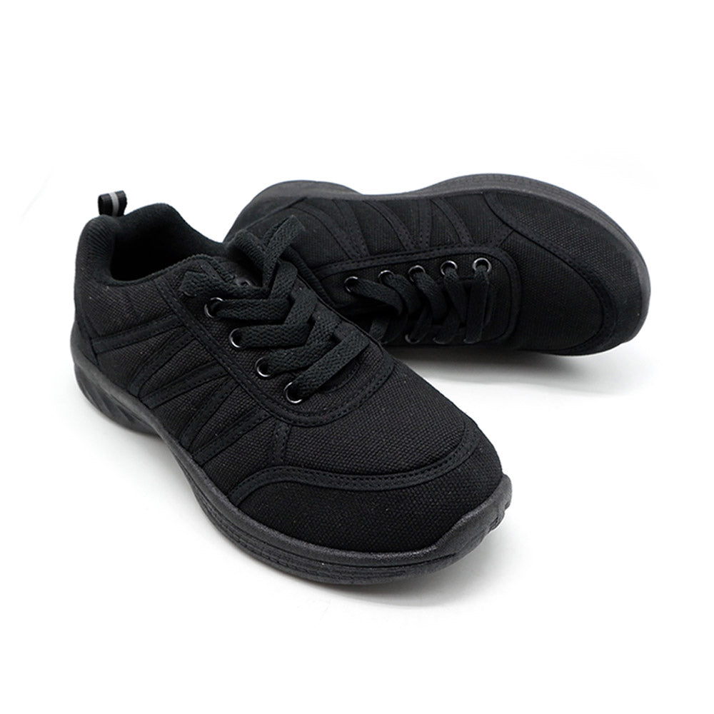 Unite Unisex Black School Shoes - UTE8007