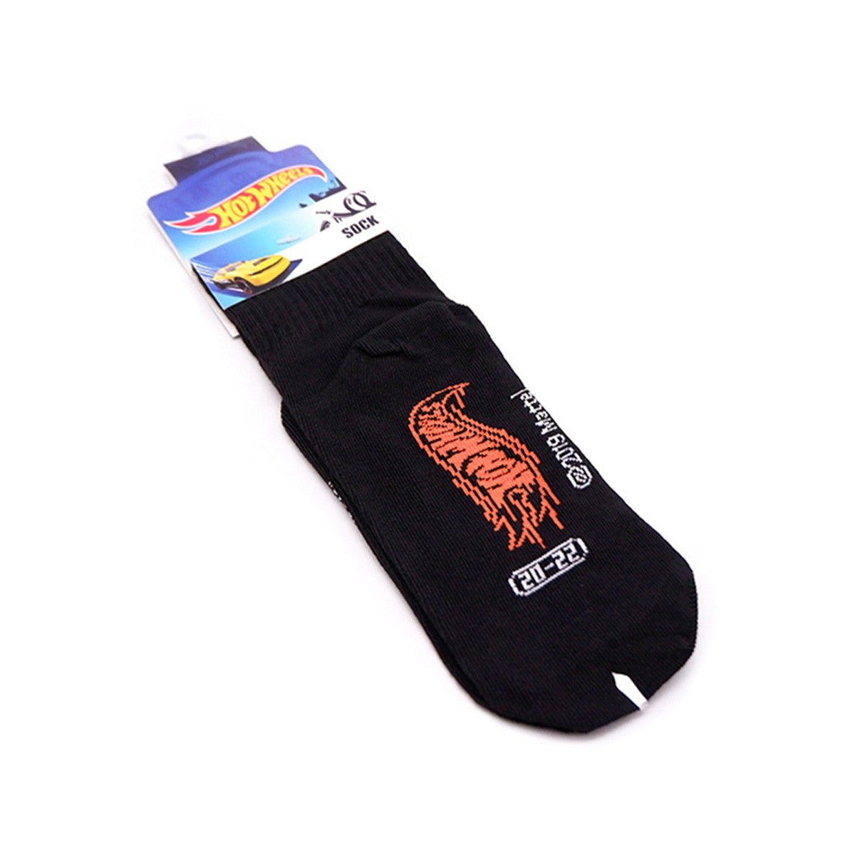 Hot Wheels Black Socks - HW001 | Kideeland