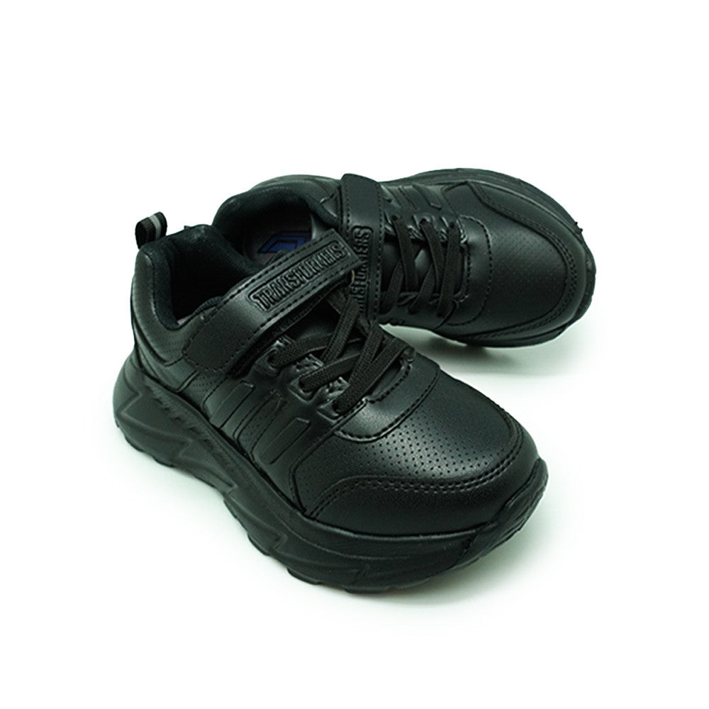Transformers Black School Shoes - STP2025