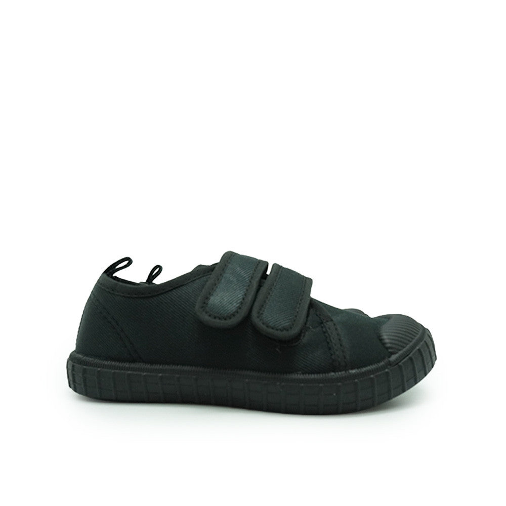 Rhumell Black School Shoes - RH9001
