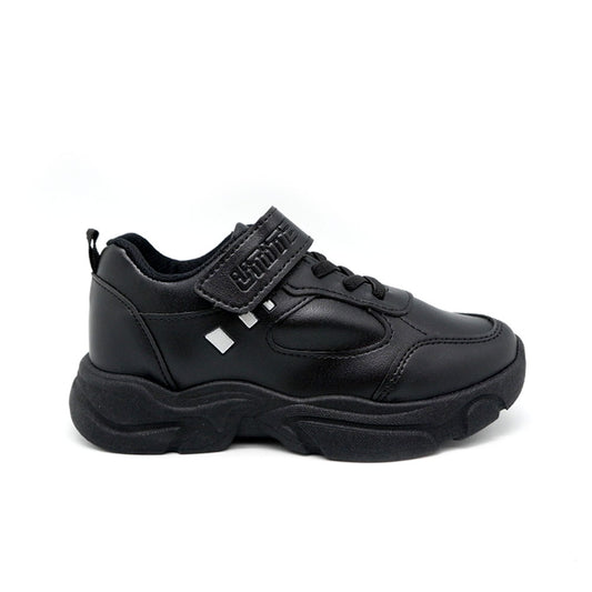 Unite Black School Shoes - UTE8001