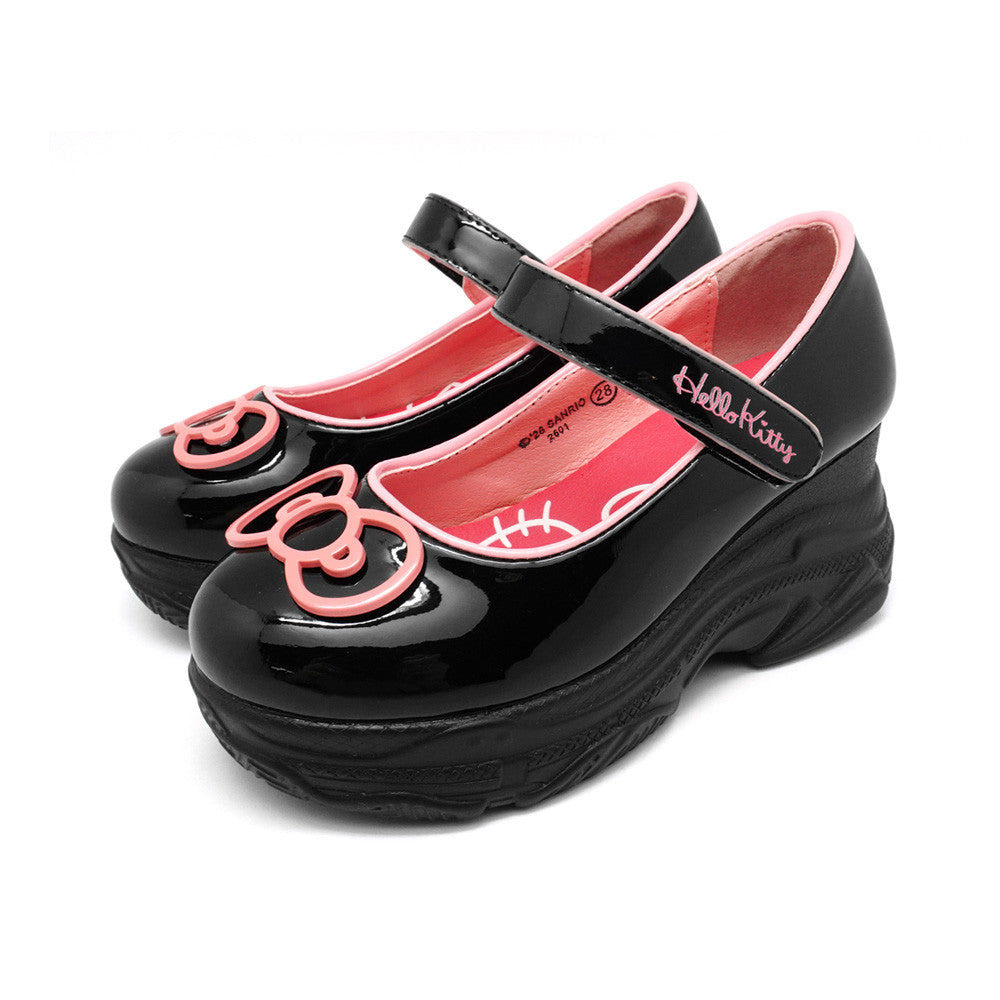 Hello Kitty Platform Mary Janes Lolita Wedges - HK6007