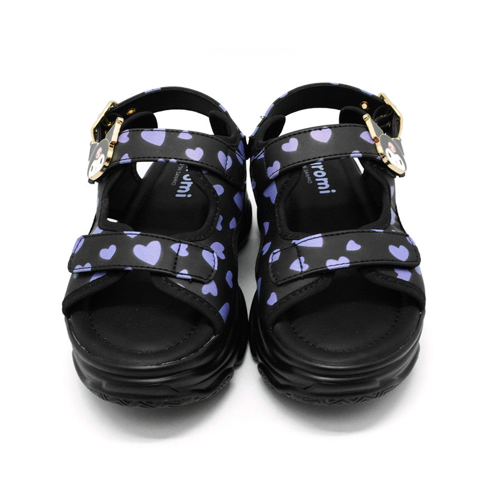 Hello Kitty Kuromi Wedge Sandals - HK6009