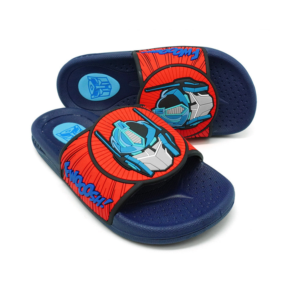 Optimus Prime Transformers Slide Sandals - TP2054