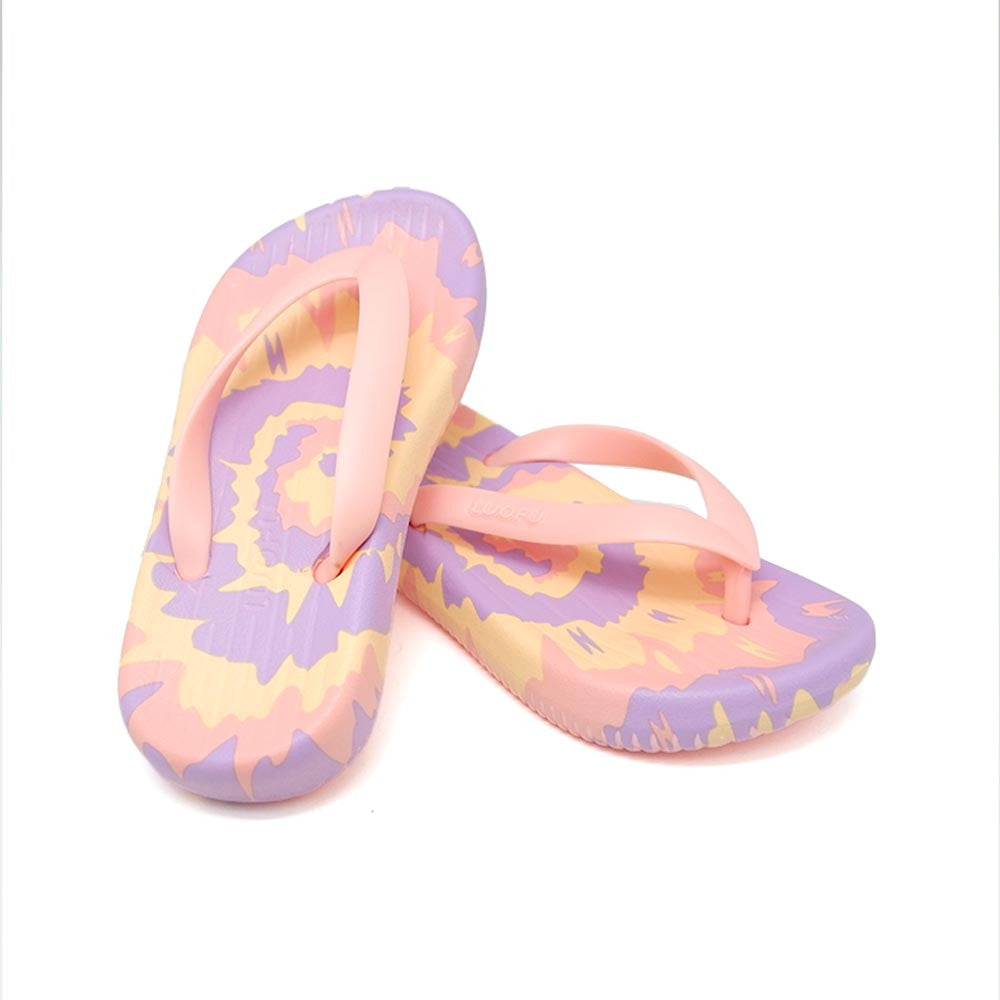 Kidee Tie Dye Flip Flops Slippers - KD2003