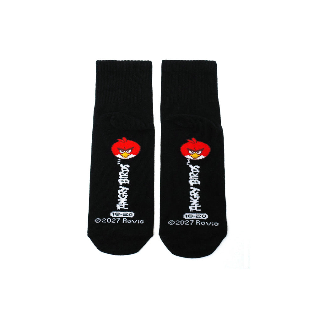 Angry Birds Kids Black Socks - AG001