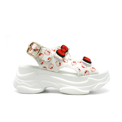 Hello Kitty Kuromi Wedge Sandals - HK6009