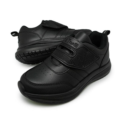 Angry Birds Black School Shoes - AG8001