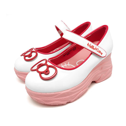 Hello Kitty Mary Jane Platform Lolita Wedges - HK6007