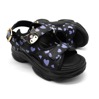 Hello Kitty Kuromi Wedge Sandals - HK6009