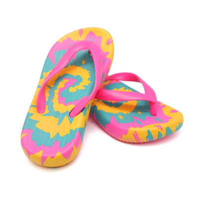 Kidee Tie Dye Flip Flops Slippers - KD2003