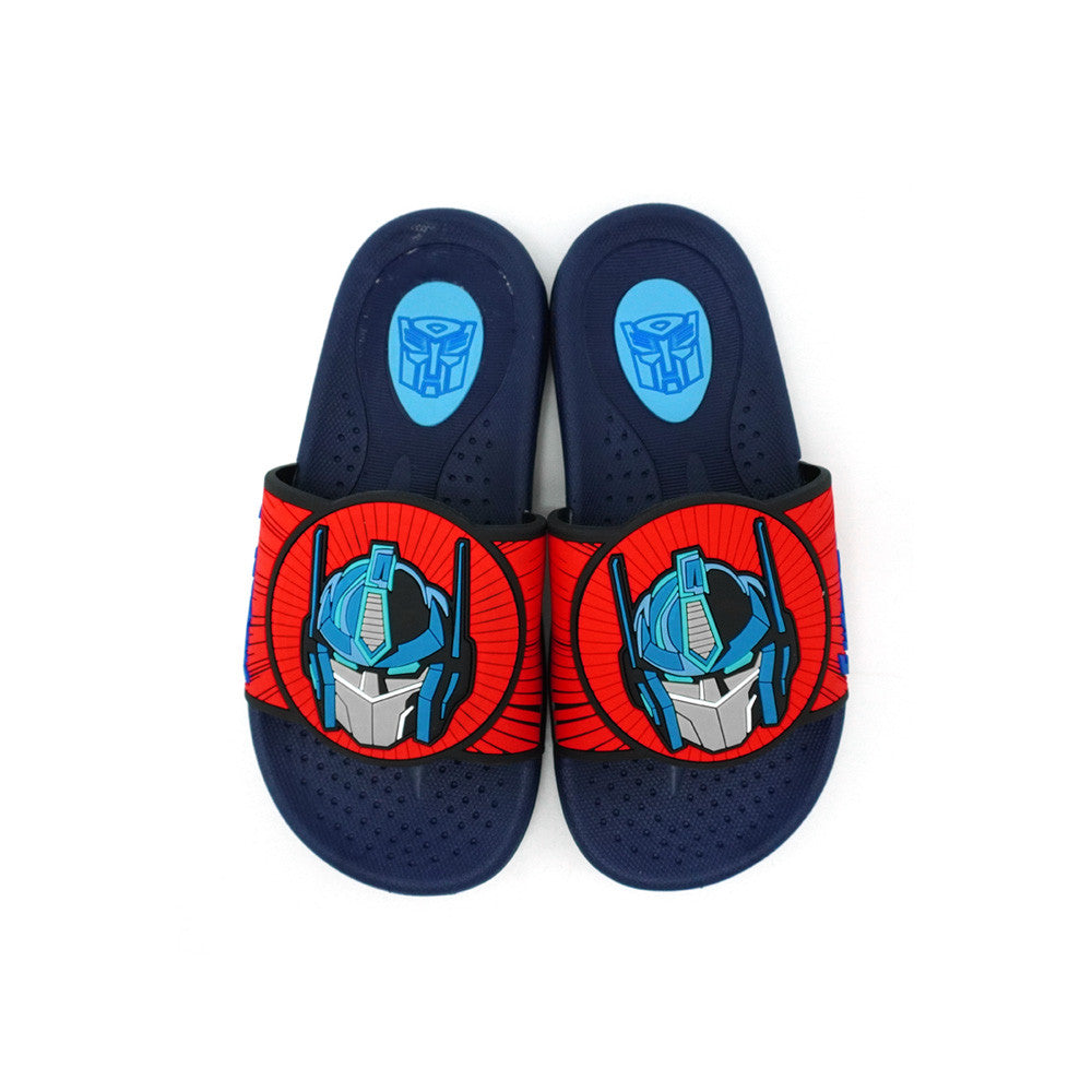 Optimus Prime Transformers Slide Sandals - TP2054