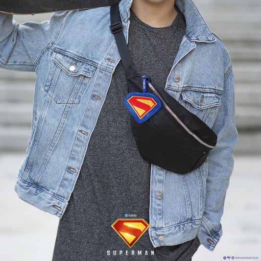 [Not For Sale] Superman Limited Edition Plush Keychain Foldable Bag