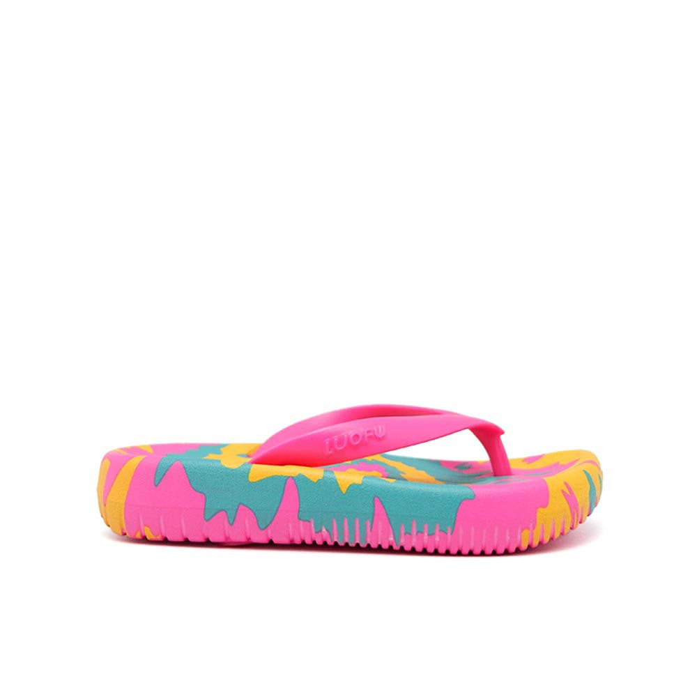 Kidee Tie Dye Flip Flops Slippers - KD2003