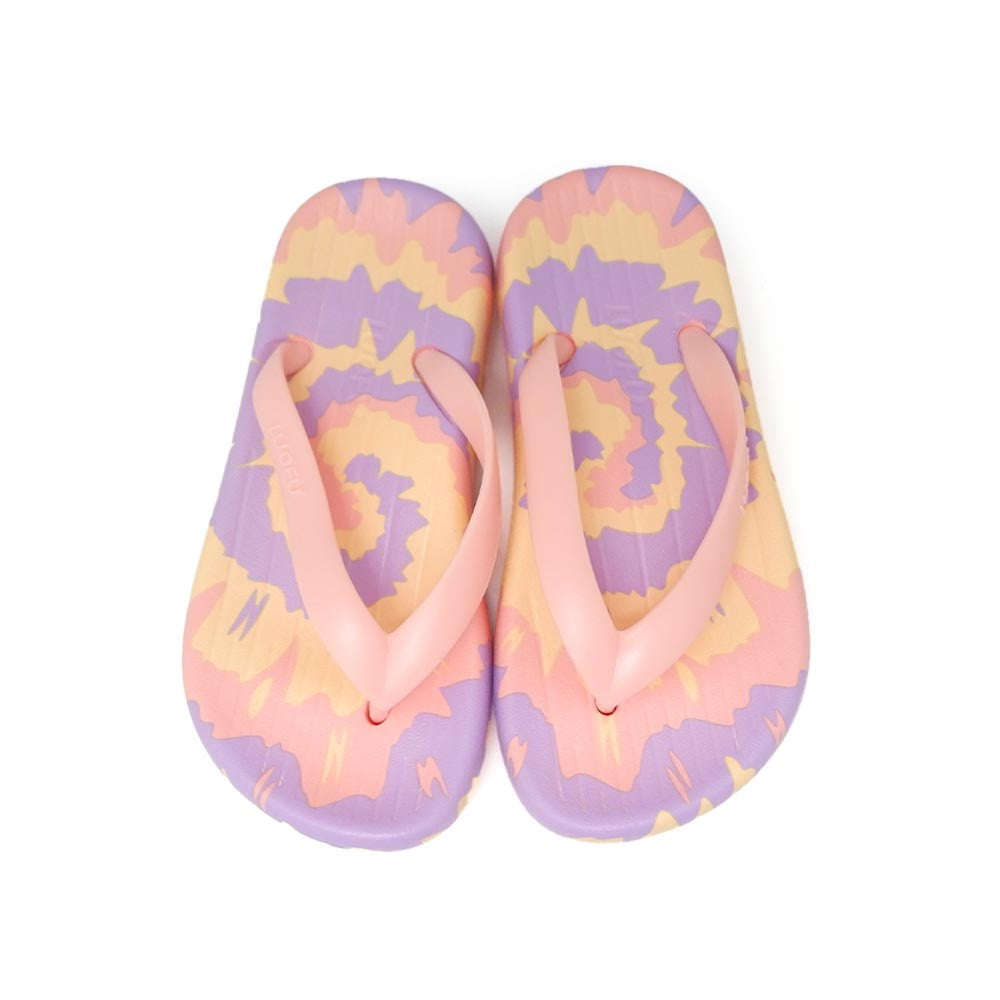 Kidee Tie Dye Flip Flops Slippers - KD2003